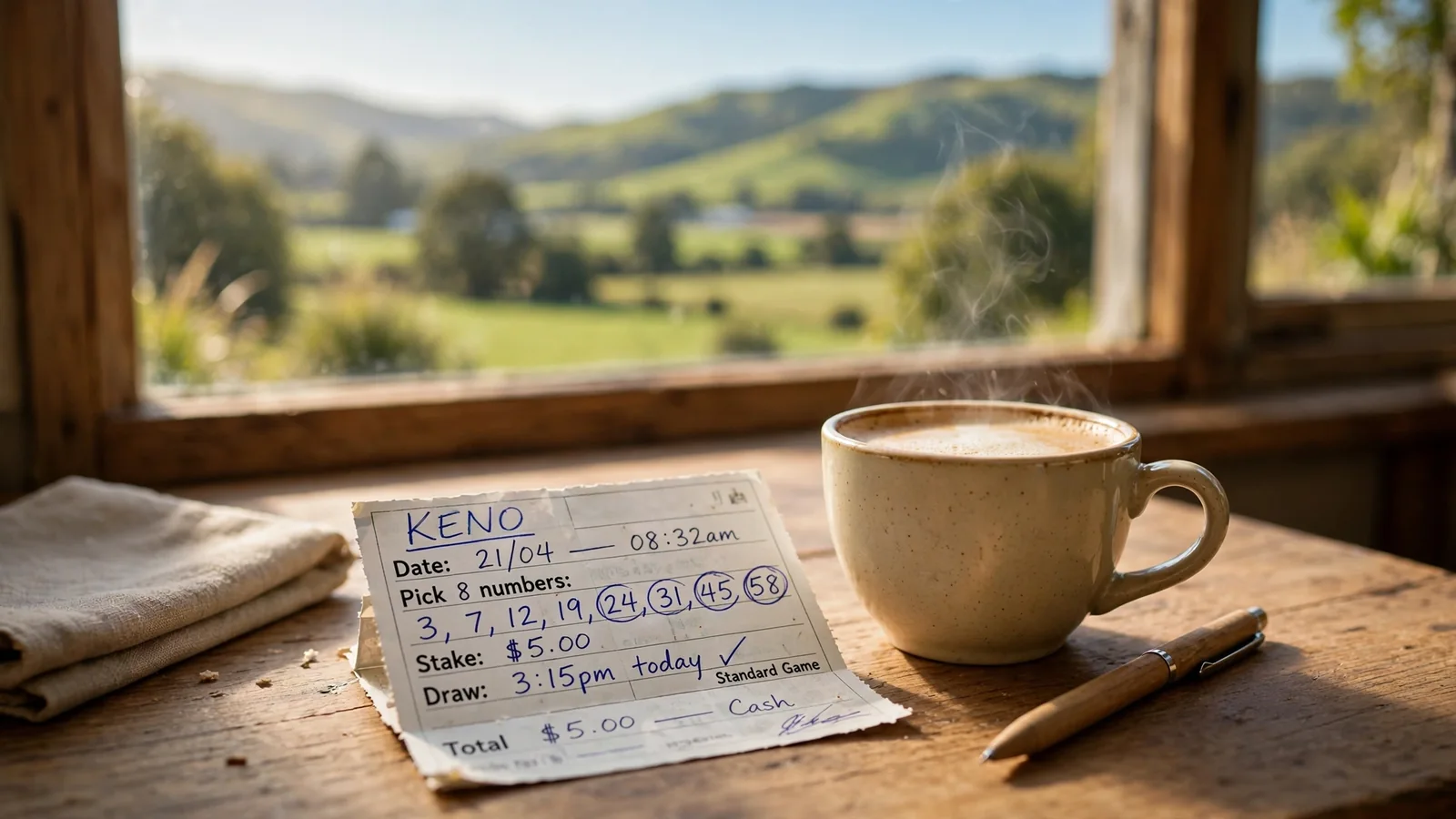 Keno Results for New Zealand: Draw Times and Checks
